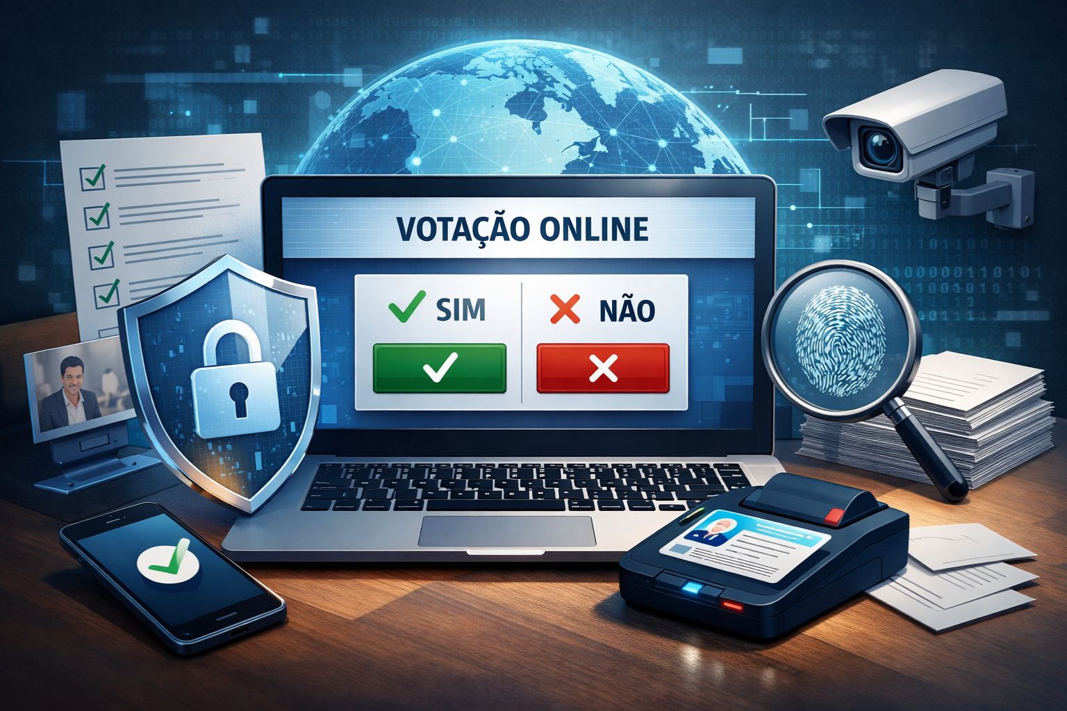 Votação eletrônica: vantagens, riscos e como garantir segurança